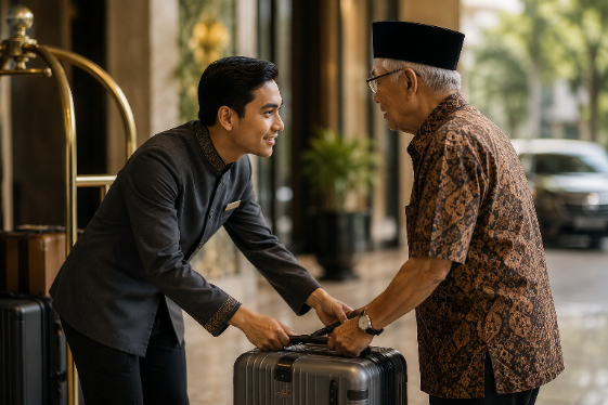 Menyapa Wajah, Merogoh Hati